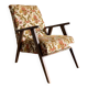 Vintage armchair floral fabric