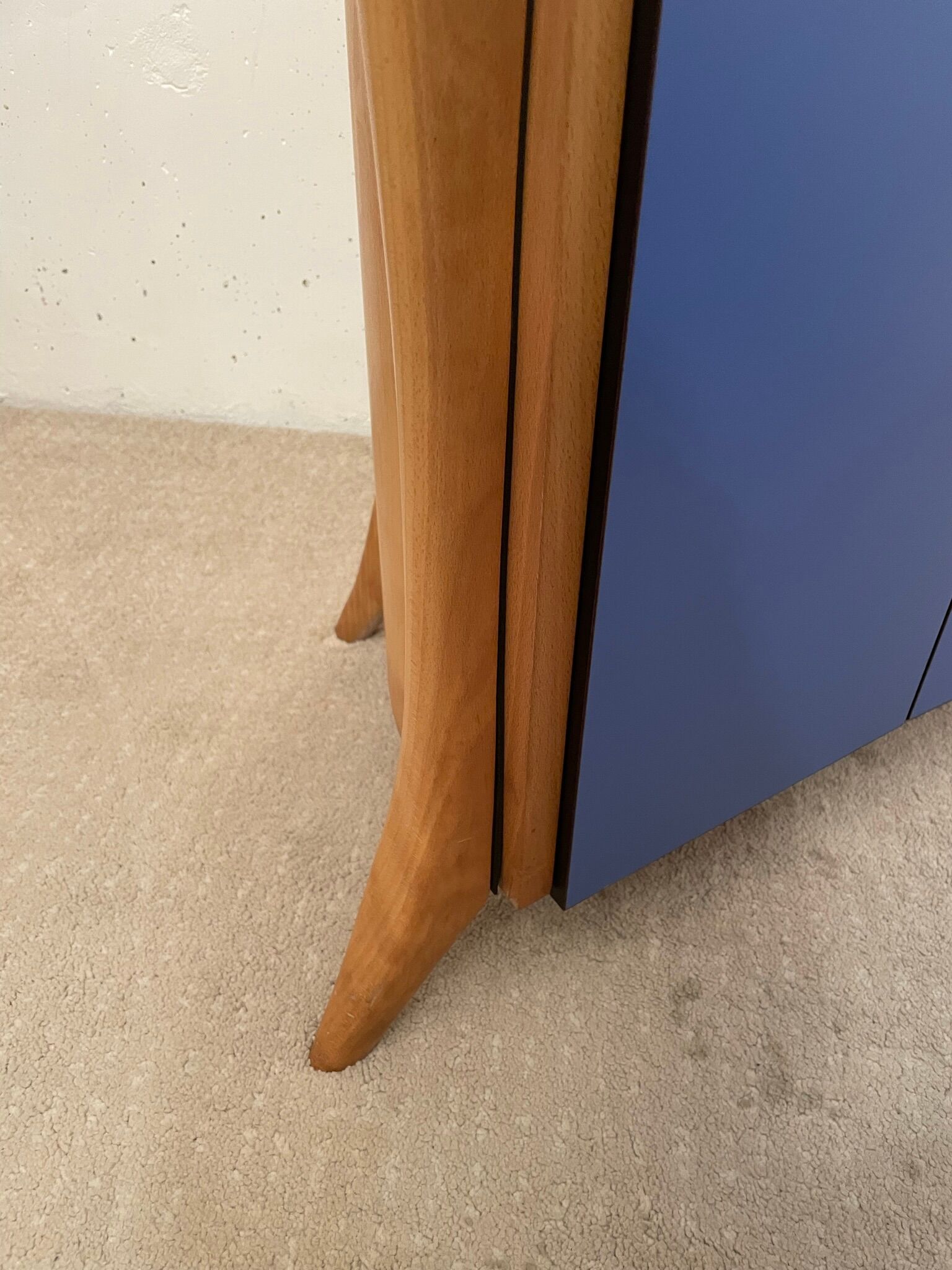 High bar cabinet 4 doors, 1980