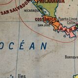 School map n°16 and 16 bis - Political South America
