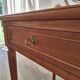 Extendable desk in solid wood in Louis XVI style