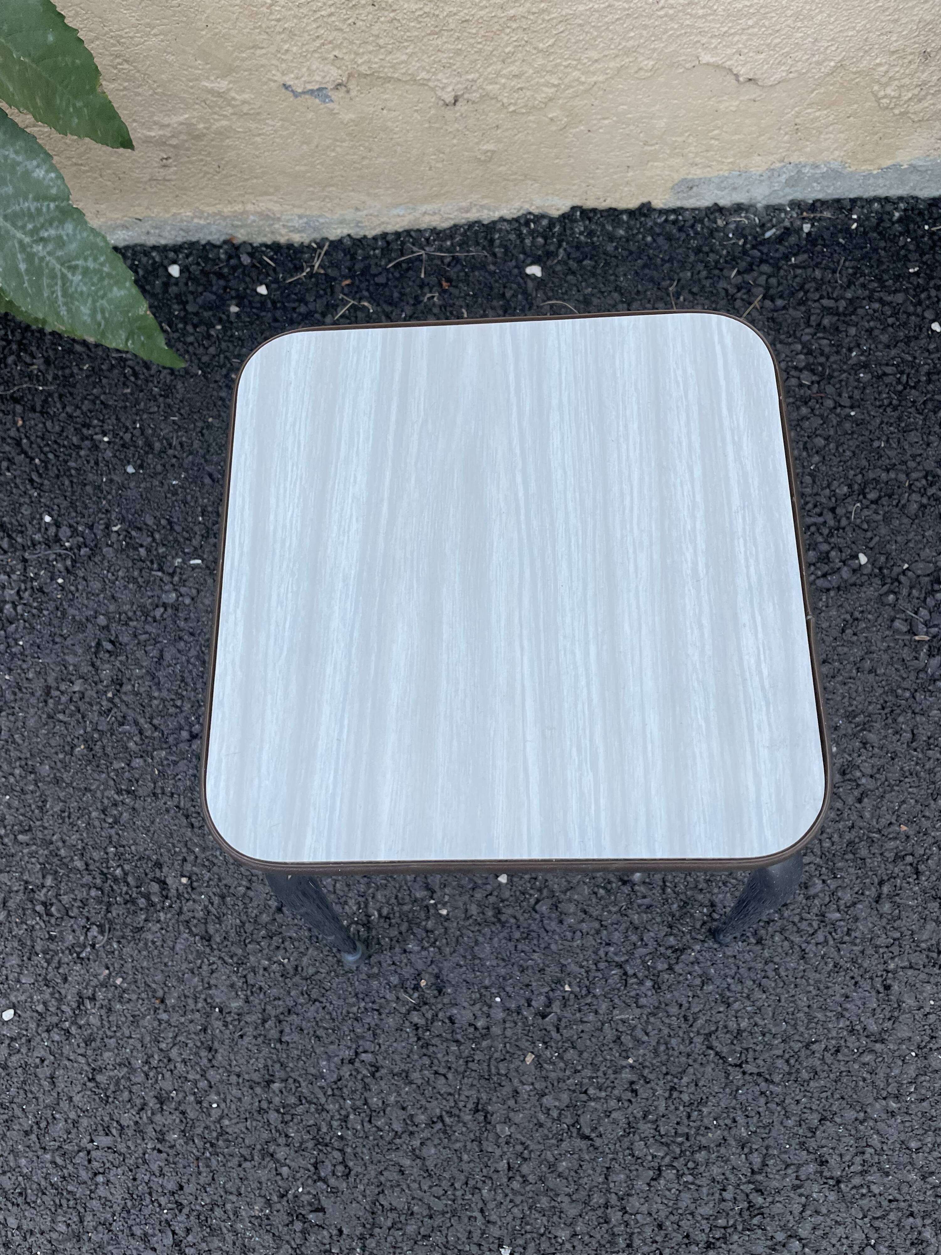 Vintage formica stool