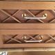 Rattan bookcase from the 60/70