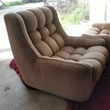 Pair of design armchairs 70