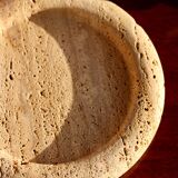 Cecilia – Travertine Round Tray  | W20cm H 2cm