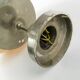 Ceiling lamp, Art Deco, nickel-plated brass, beige glass, Austria, 1930s
