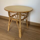 Rattan coffee table