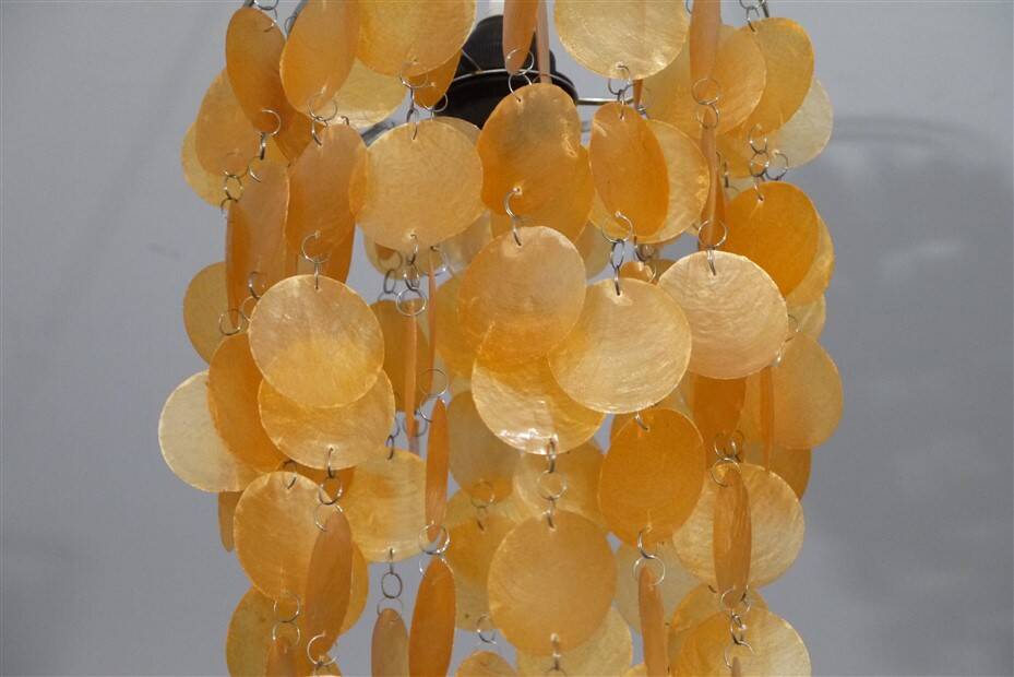 Vintage mother-of-pearl pendant 1970