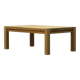 Danish Solid Pine Wood Coffee Table from the 1970s/80s
