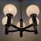 Vintage chandelier 5 burners 70s