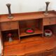 Scandinavian teak secretary from the 1960s, Denmark.