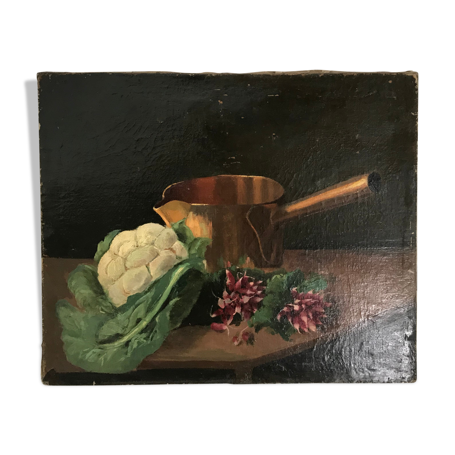 Oil on canvas still life