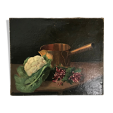 Oil on canvas still life