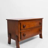 Commode moderniste en chêne, années 1930