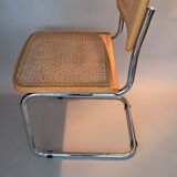 B32 chair by Marcel Breuer in beech, made in Italy circa 1980.