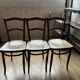 Chaises bistrot en trio