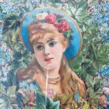 Chromolithographic composition table