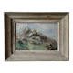 Mountain Landscape by Jean Paul Clarke, oil on canvas