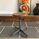 Antique industrial stool
