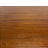 Mid century teak and cane side table by Severin Hansen, Denmark 1950s