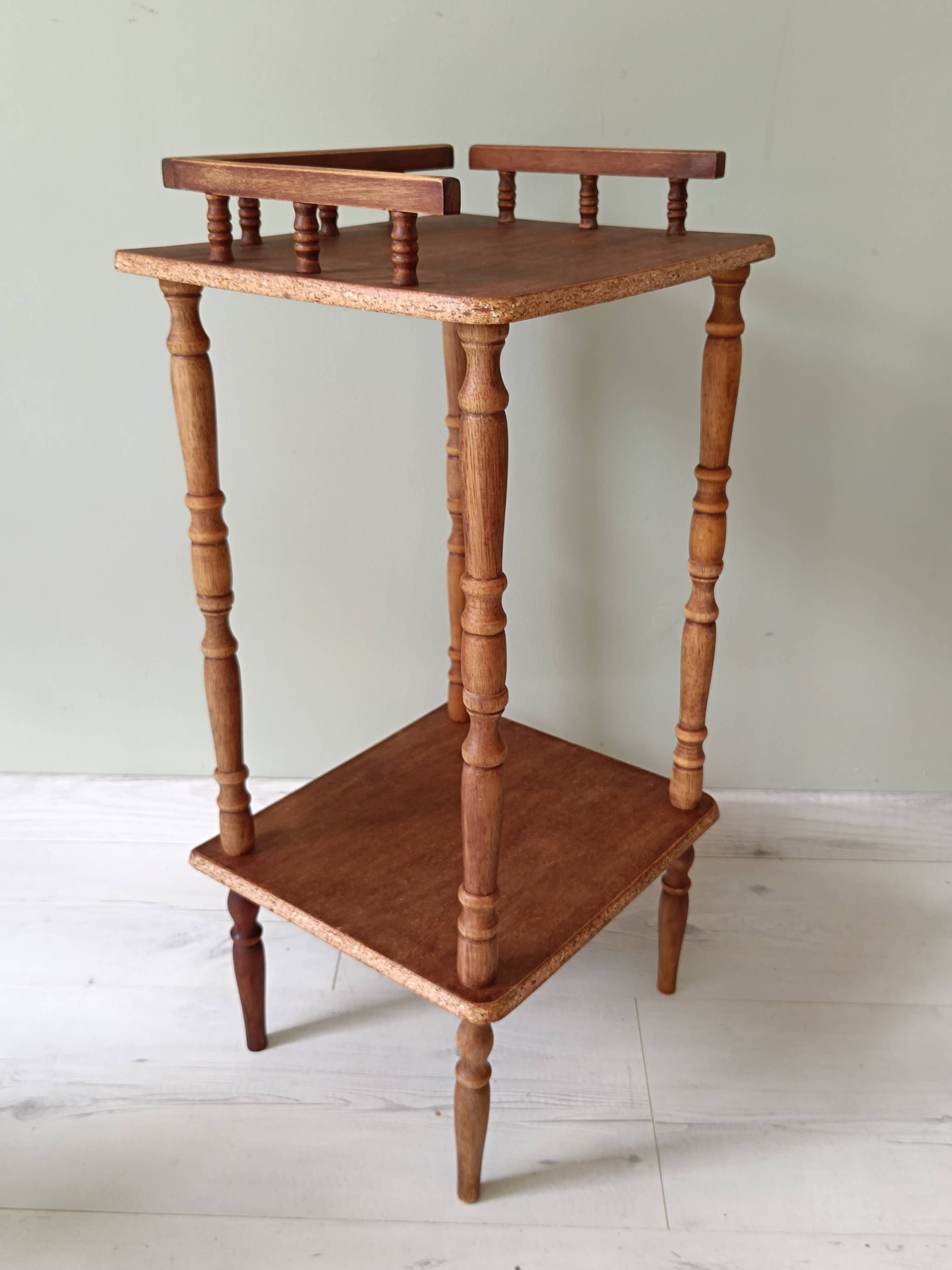 Antique telephone table