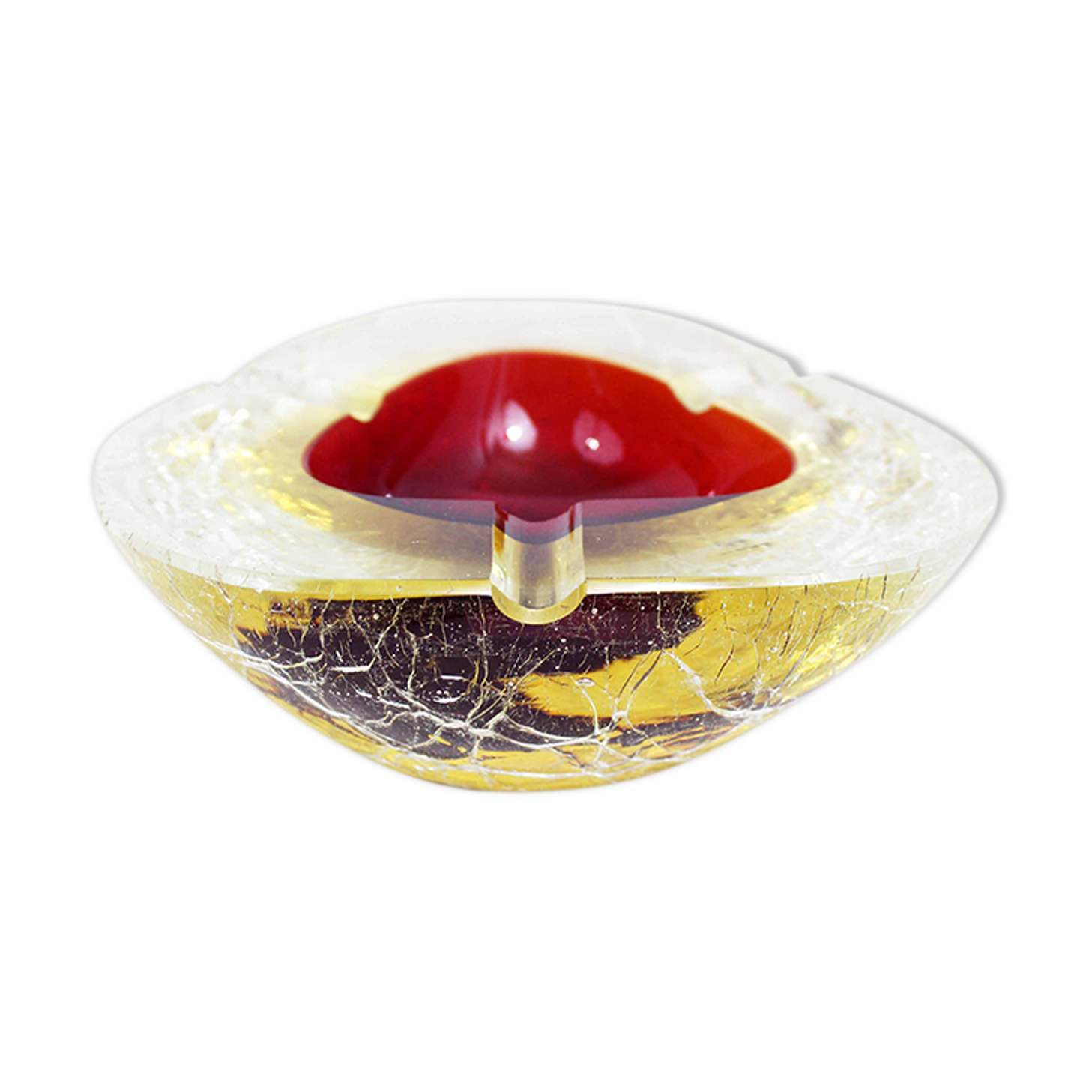Murano glass ashtray