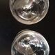 2 glasses blown and carved