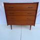Vintage Scandinavian chest of drawers