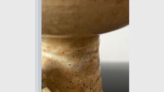 Pair of vintage candle holders