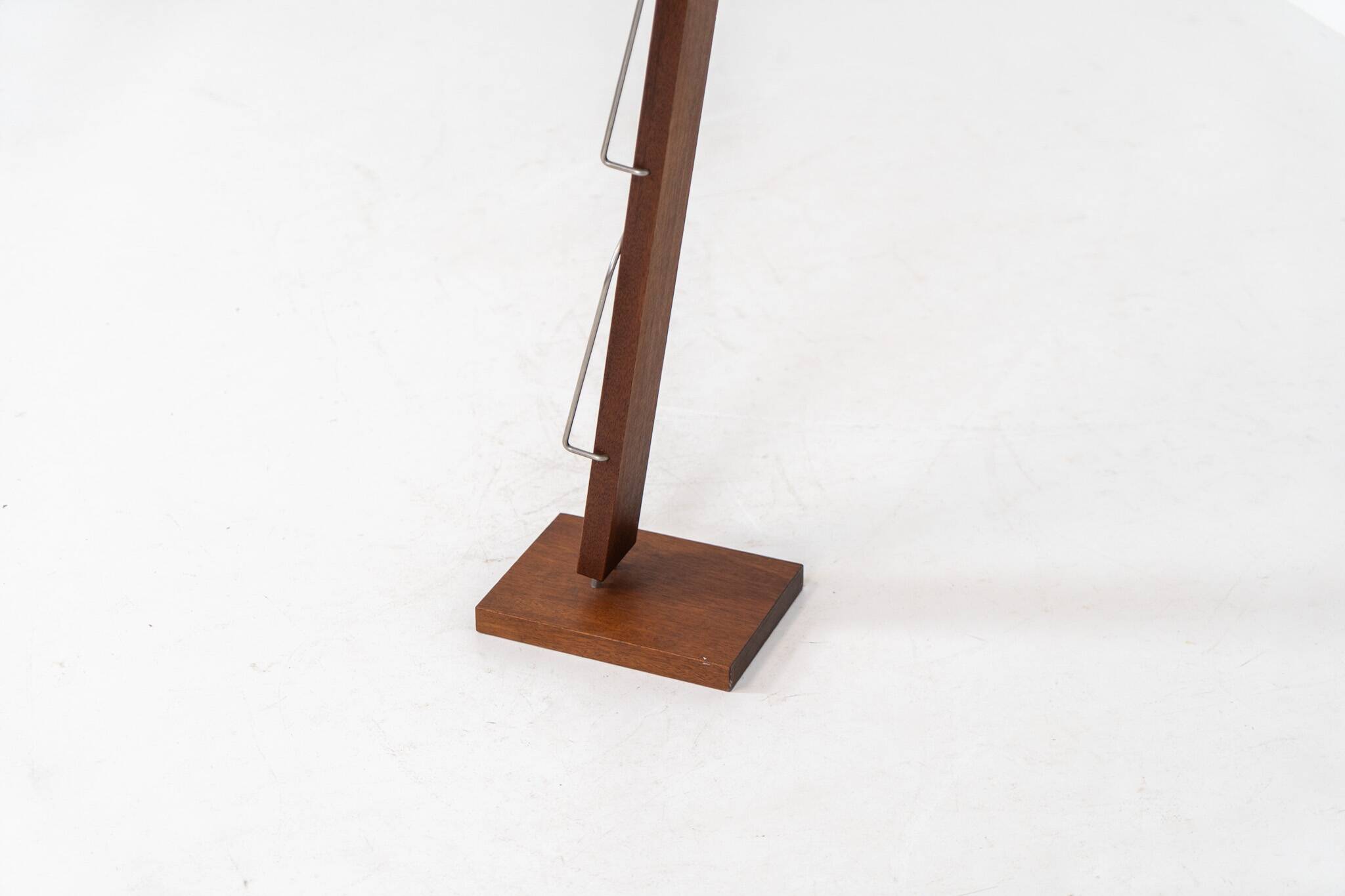 Vintage magazine holder in solid teak