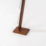 Vintage magazine holder in solid teak