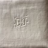 Lot of 6 old GJ monogrammed towels