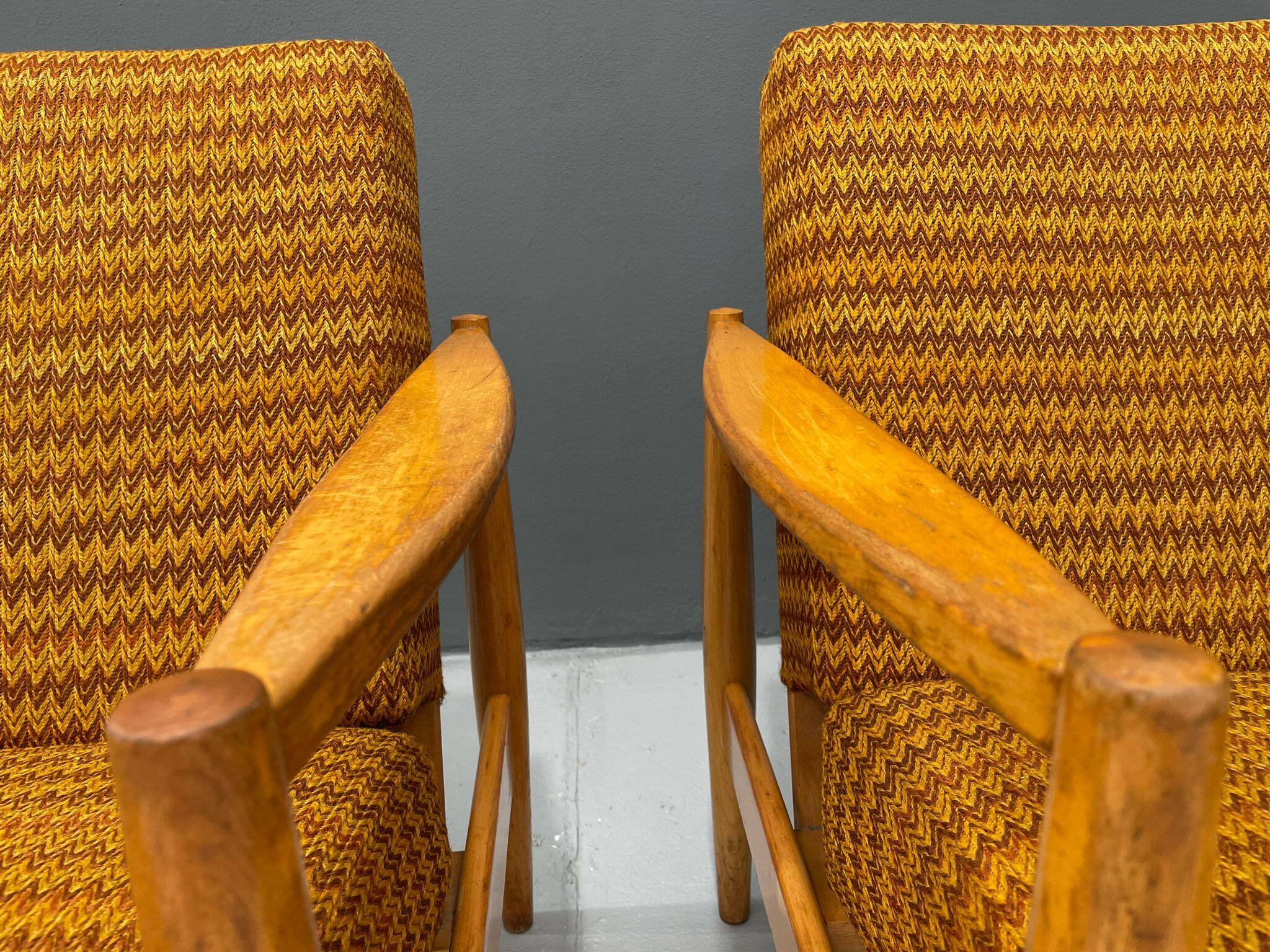 Pair of Armchairs by TON, Czechoslovakia, 1970s