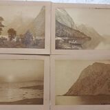 Lot 4 albumen PHOTOGRAPHS 1880 NORWAY, Axel LINDHAL, Romsdal & Finnmark