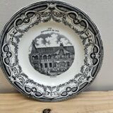 Small talking plate "Paris Exhibition" No. 11 Russian Pavilion