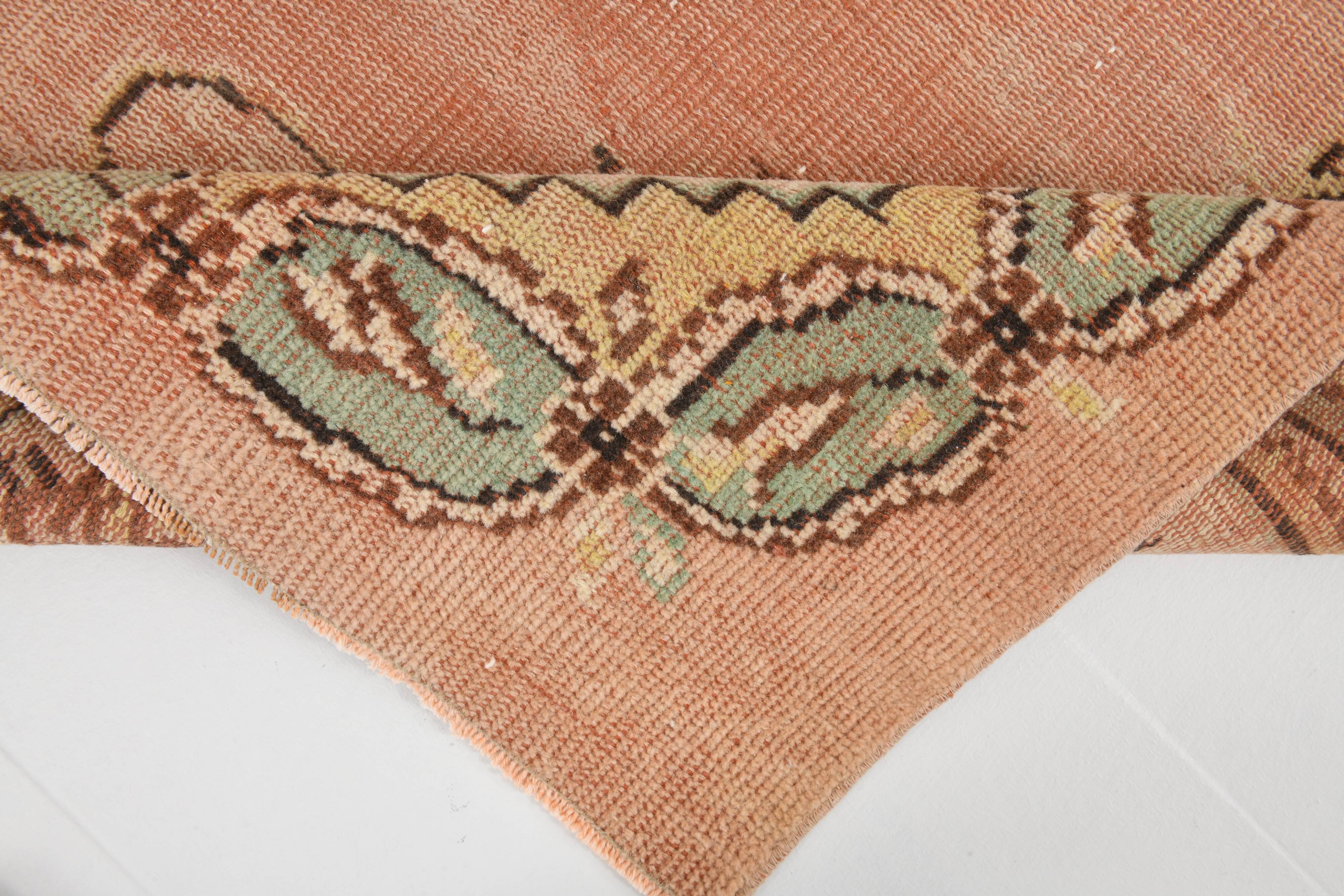 5x9 Copper Brown Oriental Persian Rug 166x273Cm