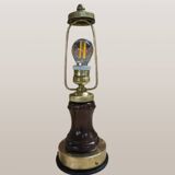 Mid-Century Murano glass table lamp by Mazzega, 1960s