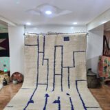 Handmade wool Berber rug 300X200 cm