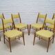 Mid-century Austrian dining chairs, 1950s, set of 6