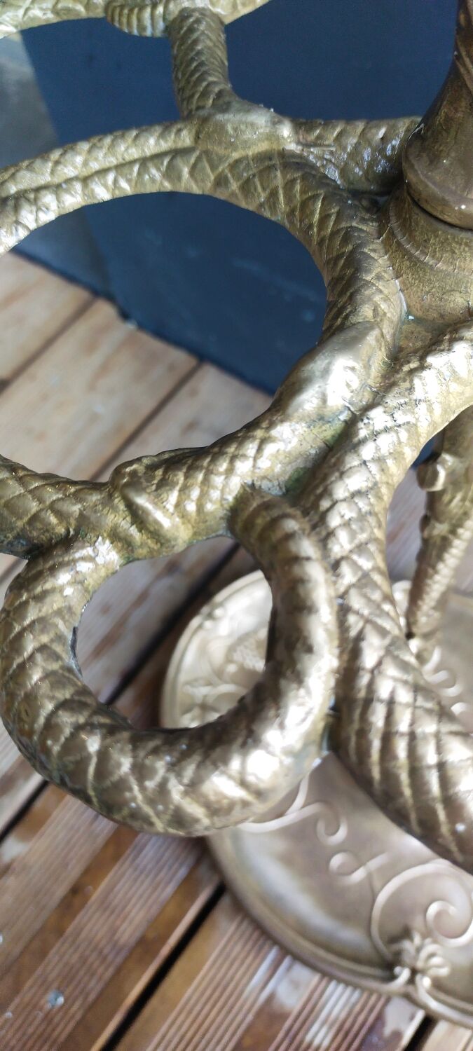 Brass umbrella stand circa 1900