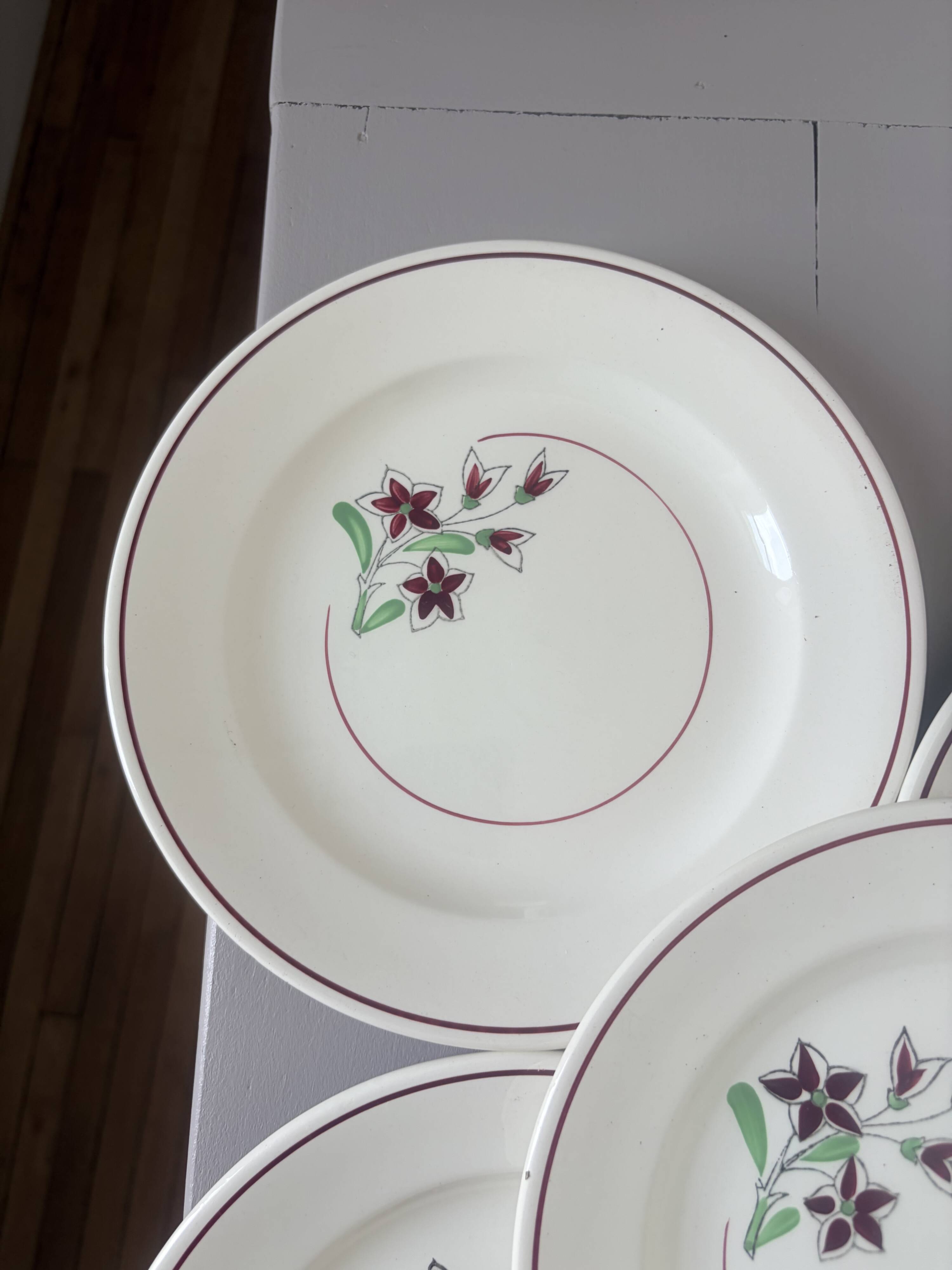 5 flat plates from Salins 210646