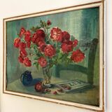 Old oil on wood dating from 1960