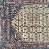 Tapis d’orient Persan-Bakhtiari-Laine filée à la main- Noué à la main-Unique.