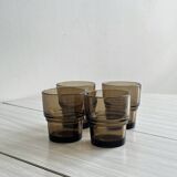 Old smoked glasses.