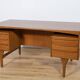 Bureau autoportant vintage en teck par Valdemar Mortensen, 1960s