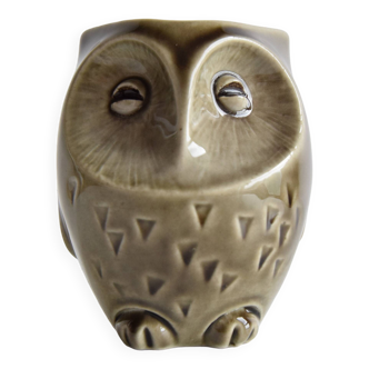 Ceramic owl treasure chest by Ditmar Urbach, 1960s.