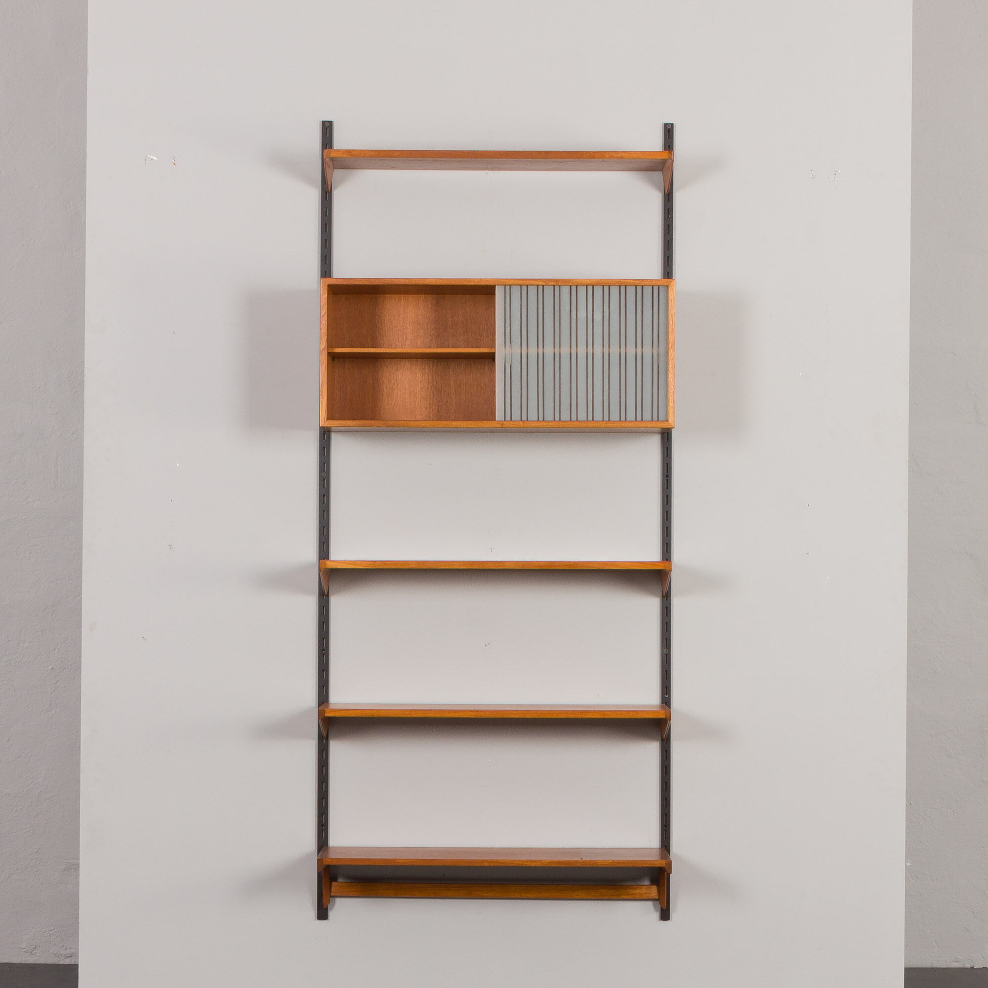 Scandinavian bookcase in teak by Kai Kristiansen for FM Mobler Denmark 1960s