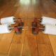 Pair of wall lamps Neuhaus Leuchten 2 burners 1960