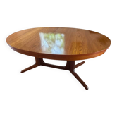 Bauman oval extendable table