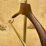 Vintage valet in gilded metal 1960