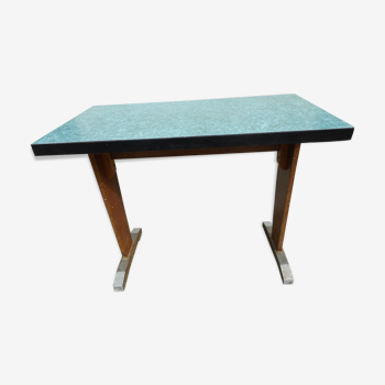 Table bistro wood and formica
